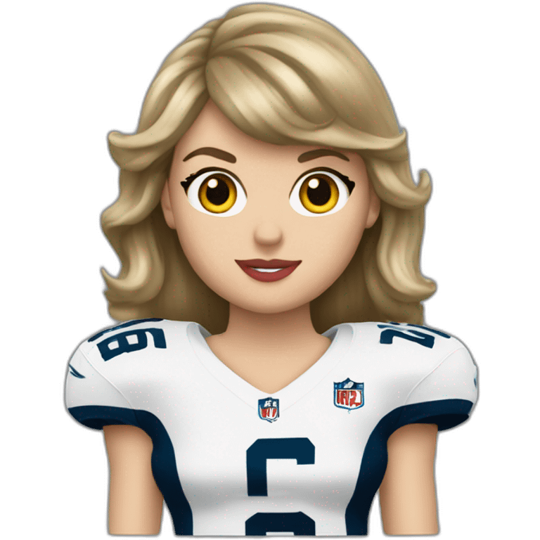 taylor swift nfl emoji