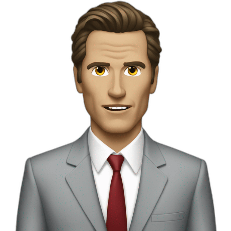 American psycho emoji