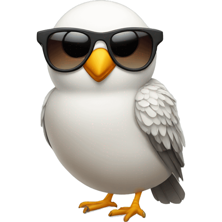 bird with sunglasses emoji