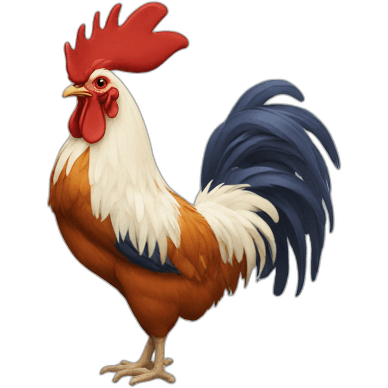 french rooster emoji