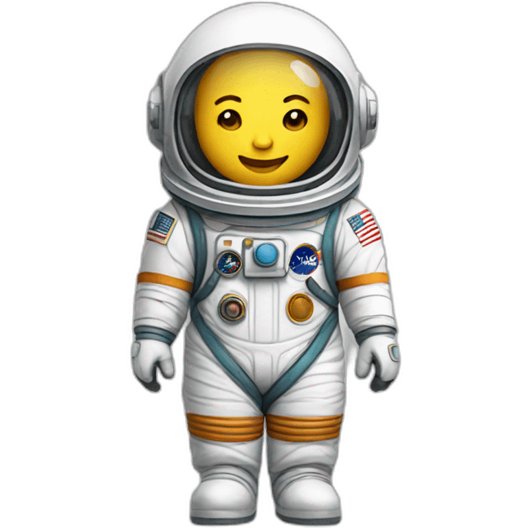 Buddha astronaut emoji