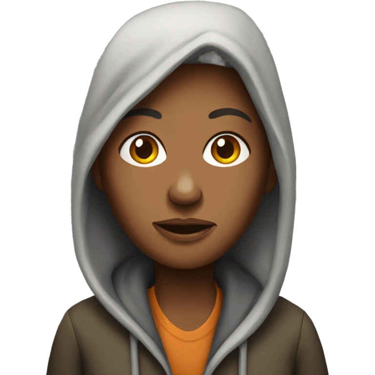 a homeless woman emoji