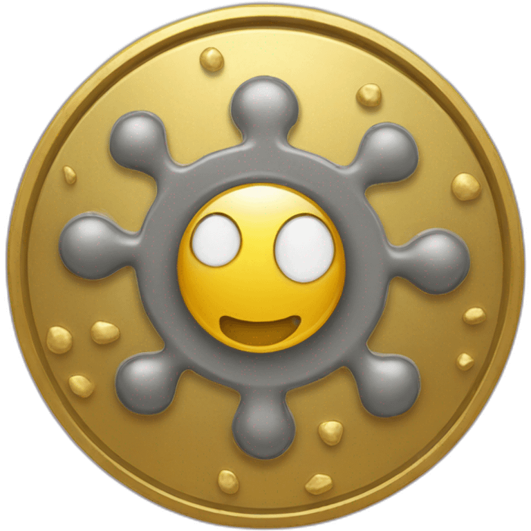 golden leukocyte coin emoji