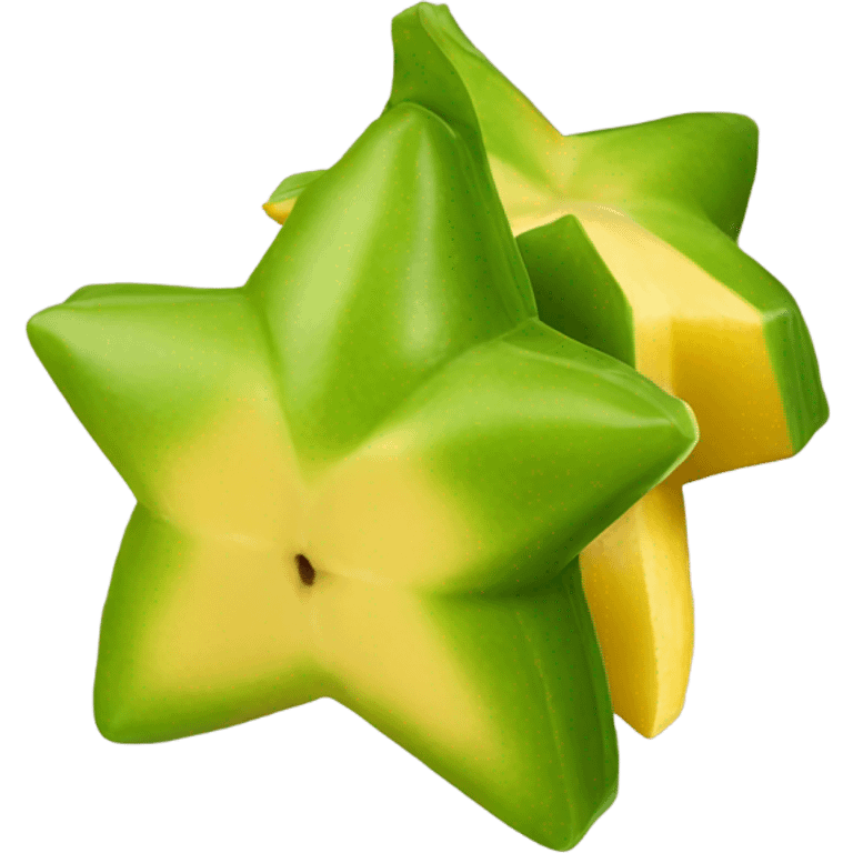 5 star fruit Carambola pieces emoji