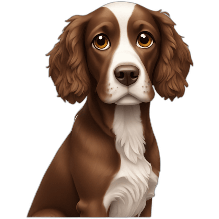 Spaniel brown emoji