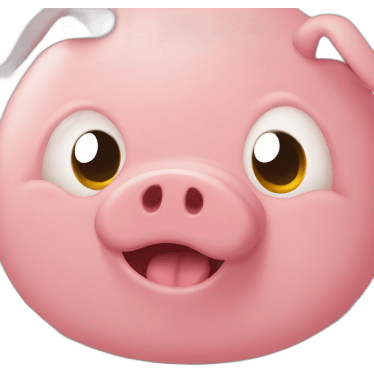 Cerdito llorando emoji