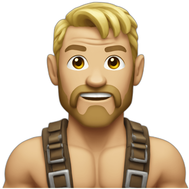 Techno viking emoji