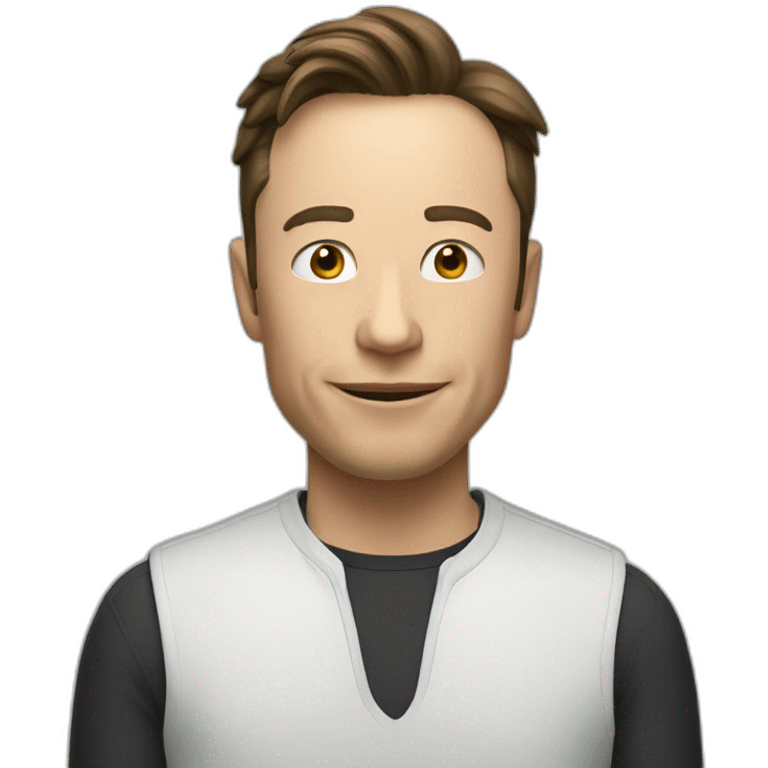 Élongation musk emoji