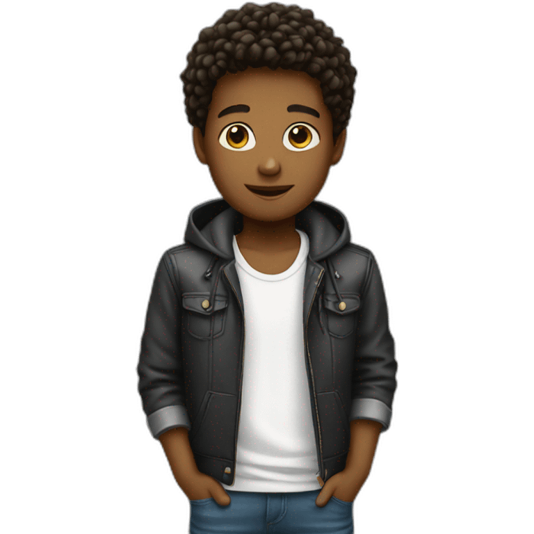 Stylish boy  emoji