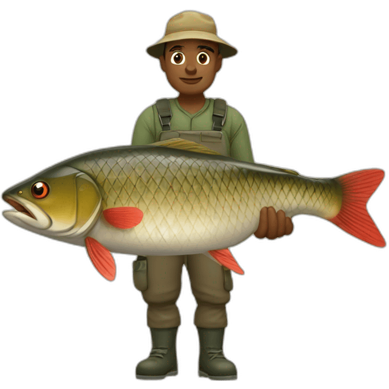 carp fisherman emoji