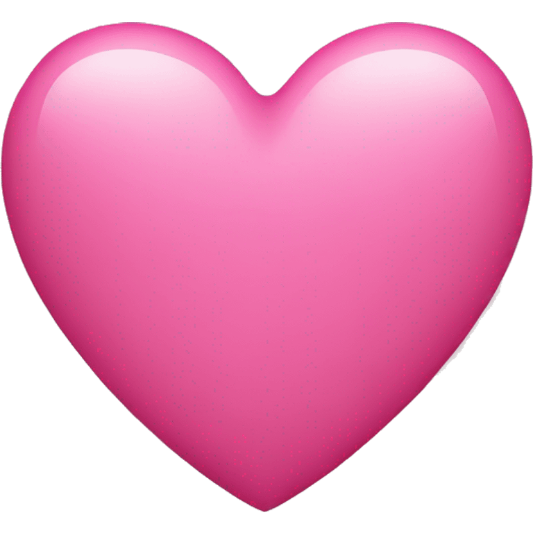 Pink heart  emoji