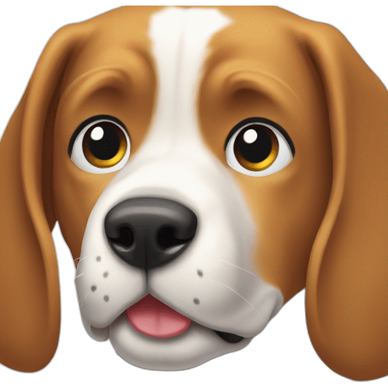 Perro beagle  emoji