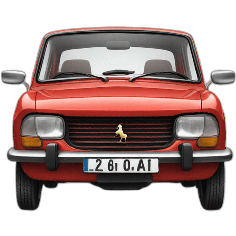 Peugeot 204 emoji