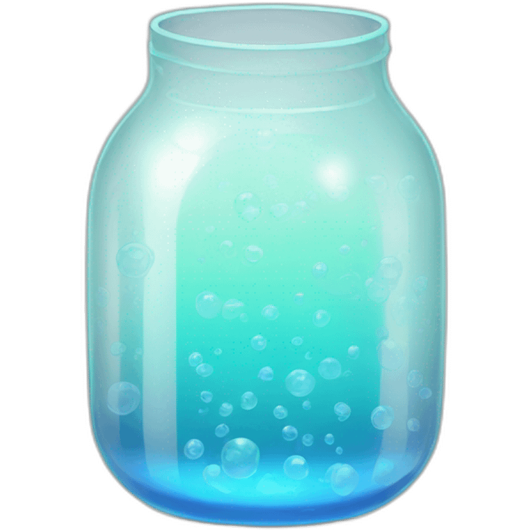 Electric bubble glass  emoji