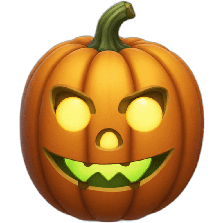 Magic pumpkin emoji