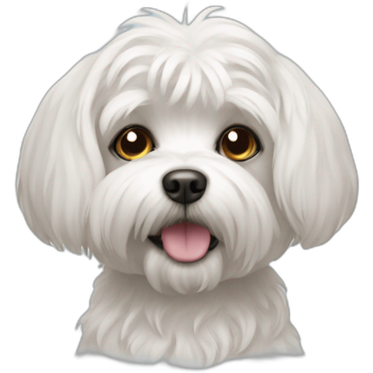 Dog Maltese emoji