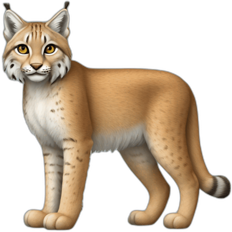 Un lynx avec des bottes emoji