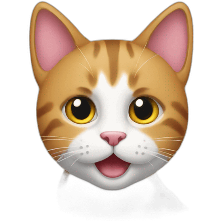 cat from gift box emoji