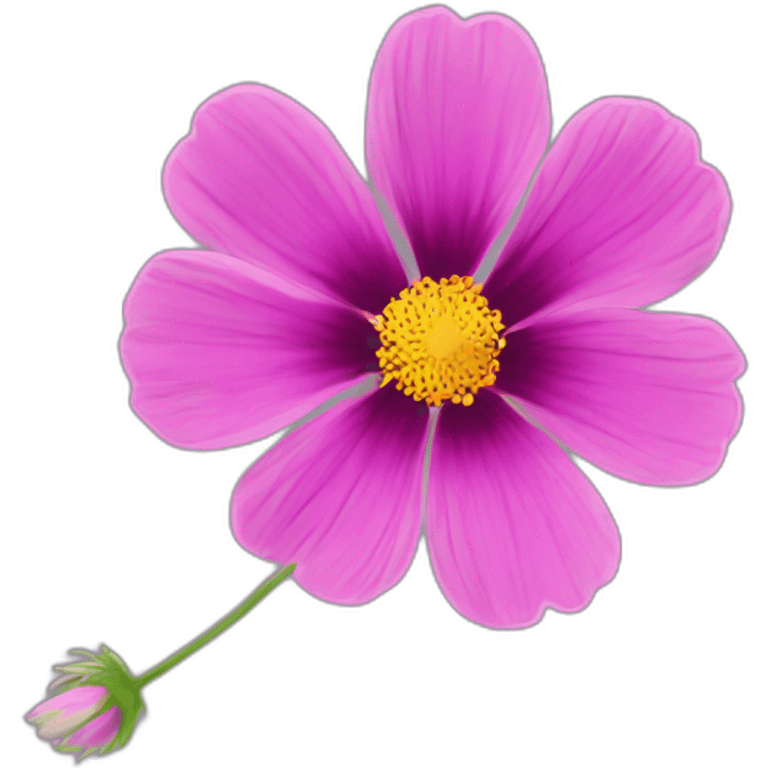 cosmos flower emoji