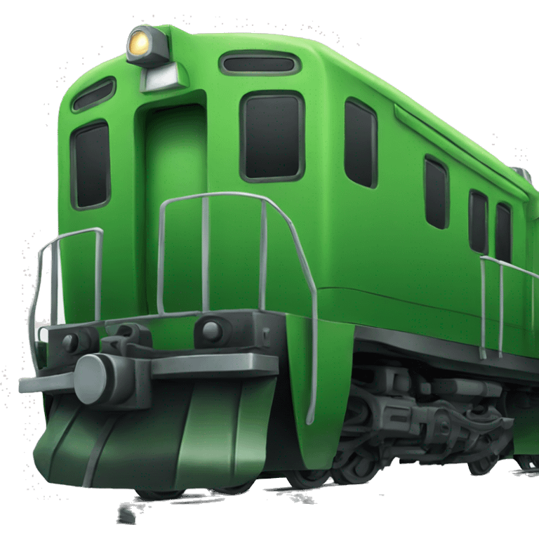 green train emoji