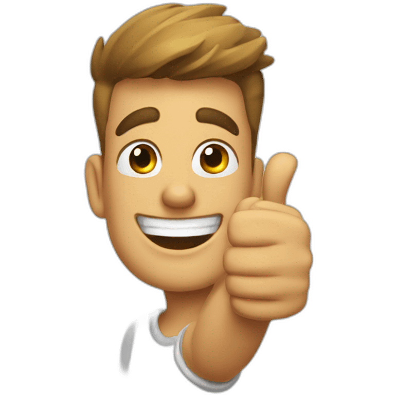 JOHNY THUMBS UP emoji