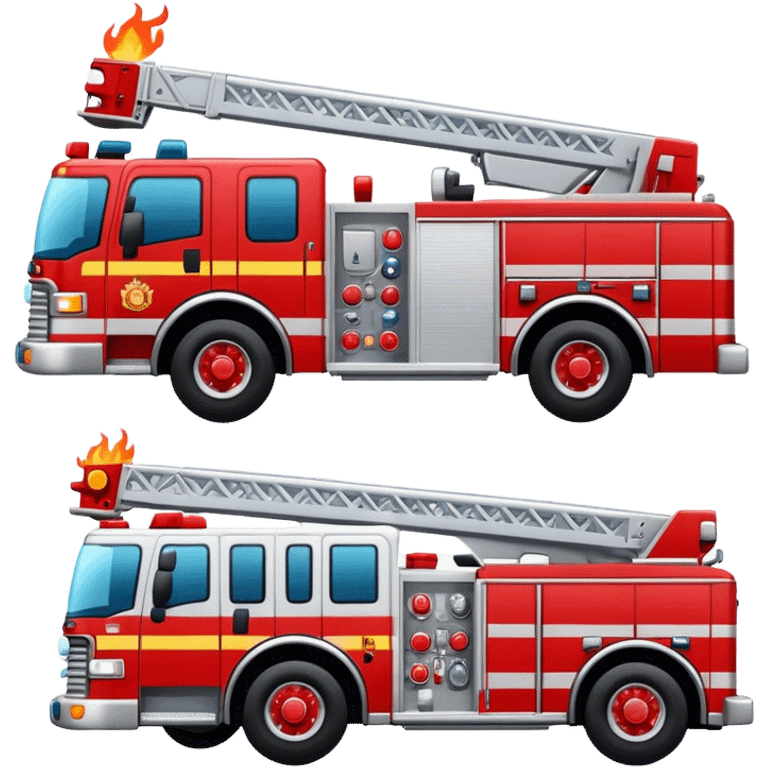 fire truck emoji