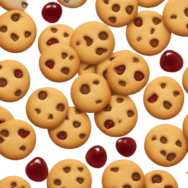 Cookies with jam  emoji