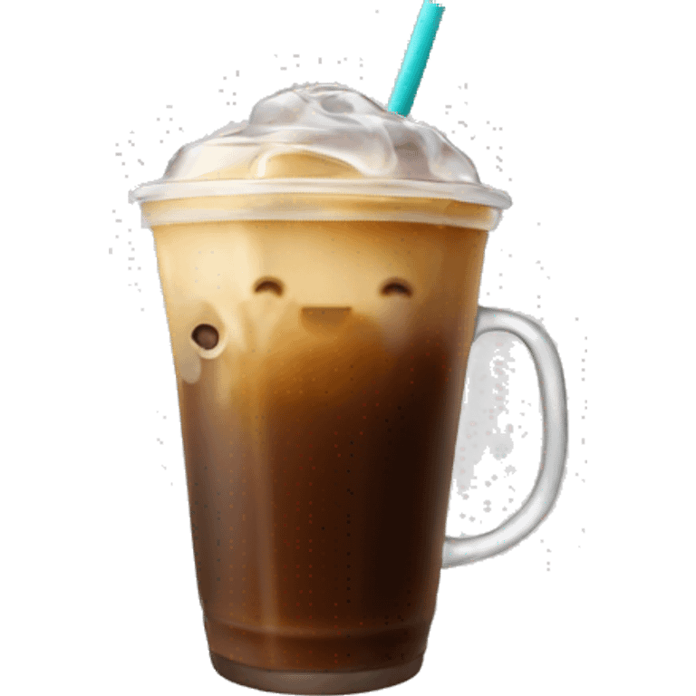 Iced coffee  emoji