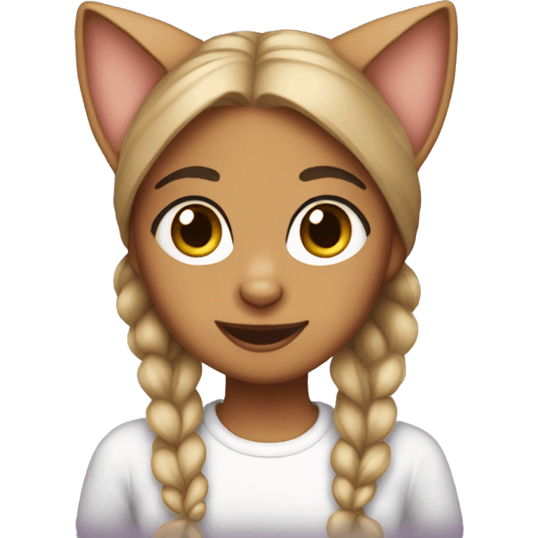 ariana as a cat emoji