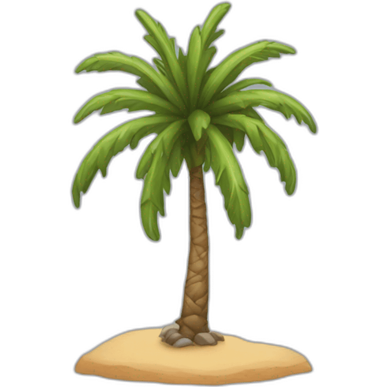 Palmera desierto emoji