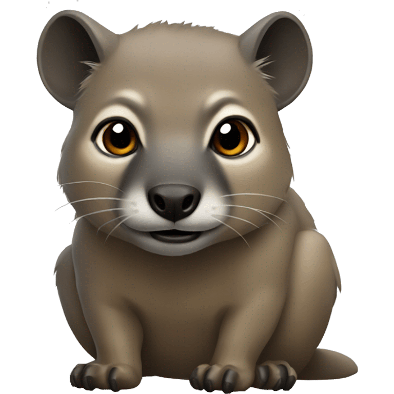 Rock hyrax emoji