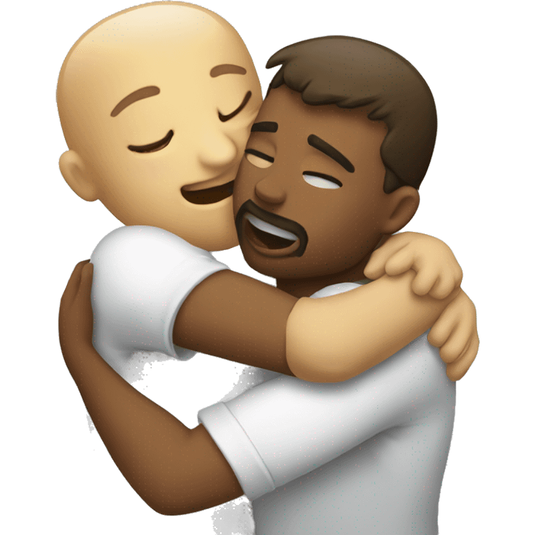 hug and kiss emoji