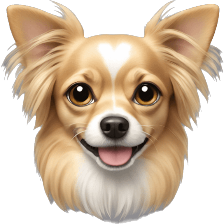 Chihuahua terrier long haired emoji