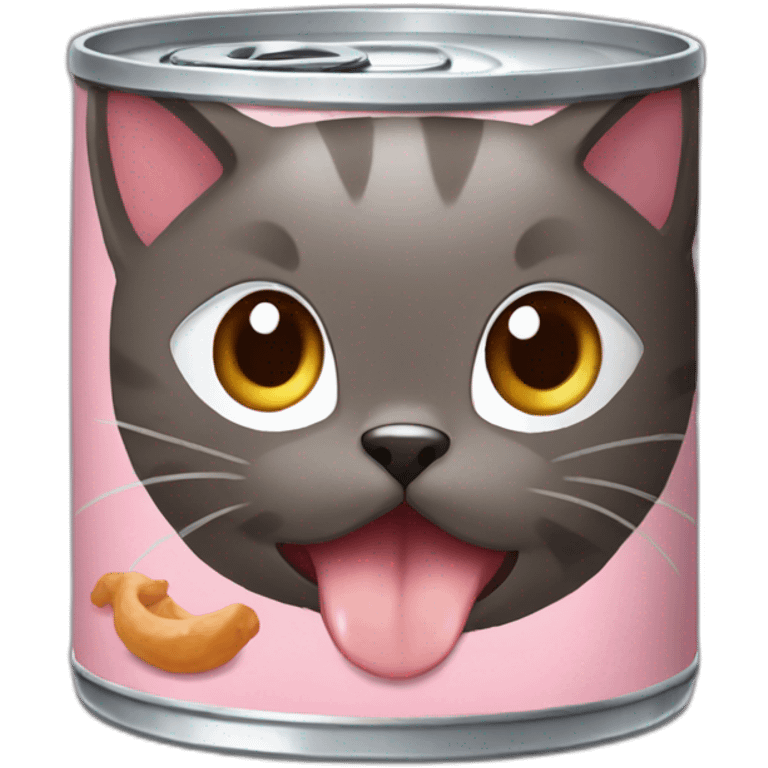 Can of kitten meat emoji