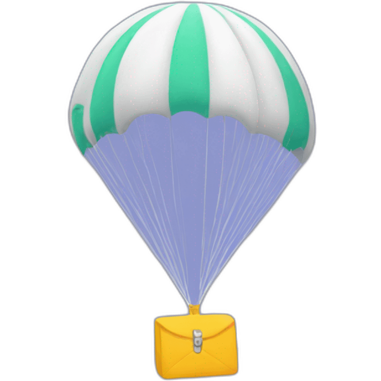 parachute and token emoji