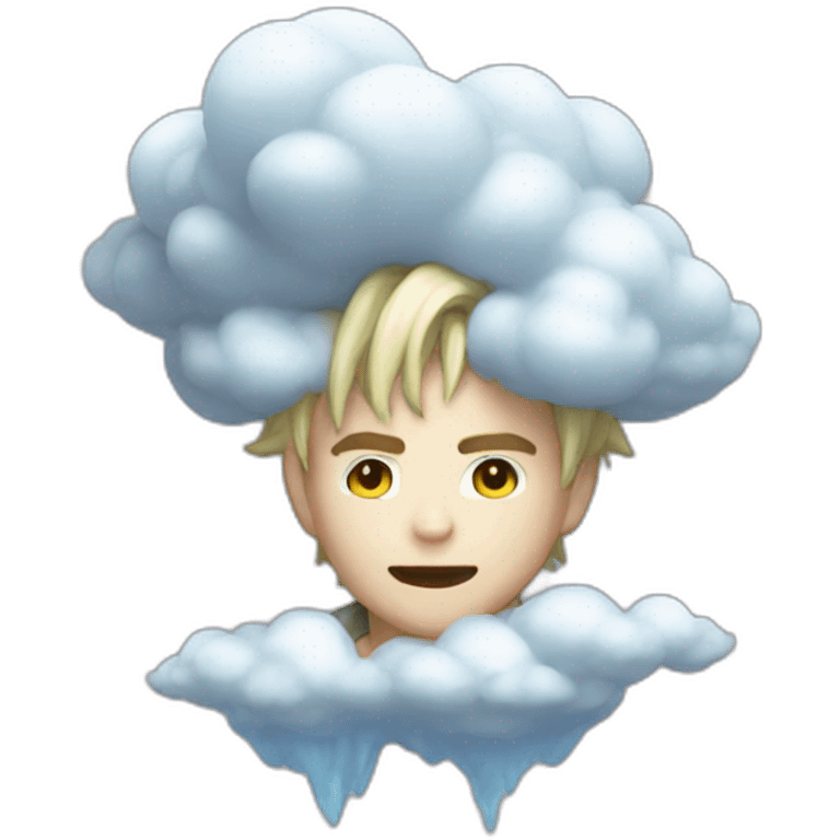 Final fantsy cloud emoji