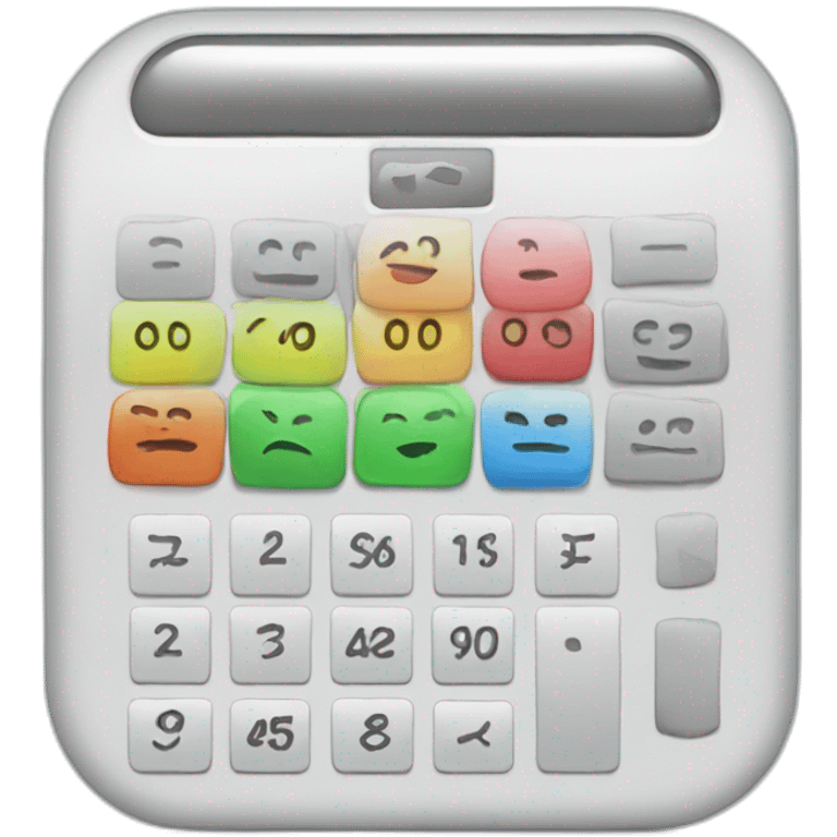 discount calculator application emoji