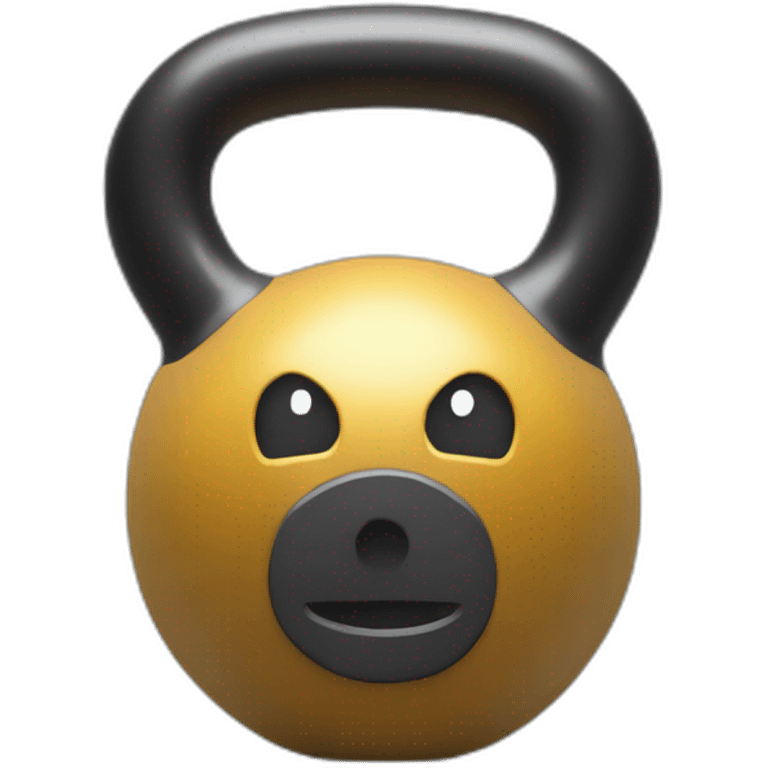 kettlebell military press emoji