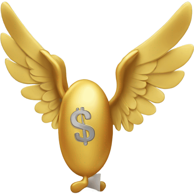 Money with wings emoji