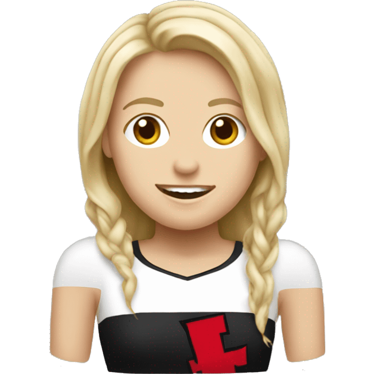 Texas tech red raider white girl emoji