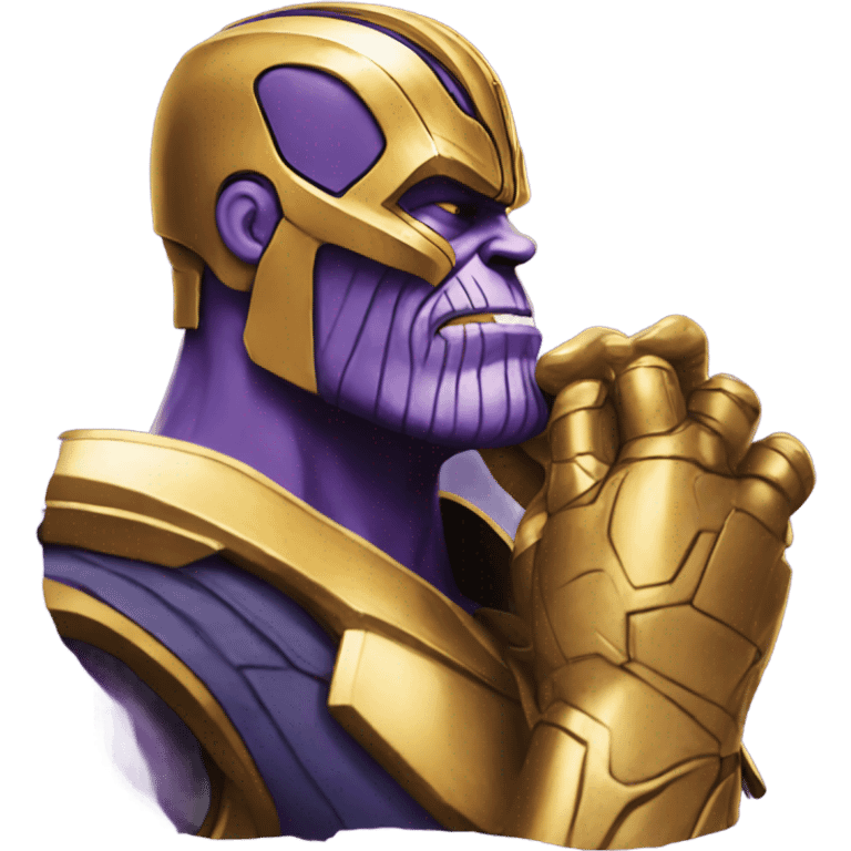 Thanos kiss thanos emoji