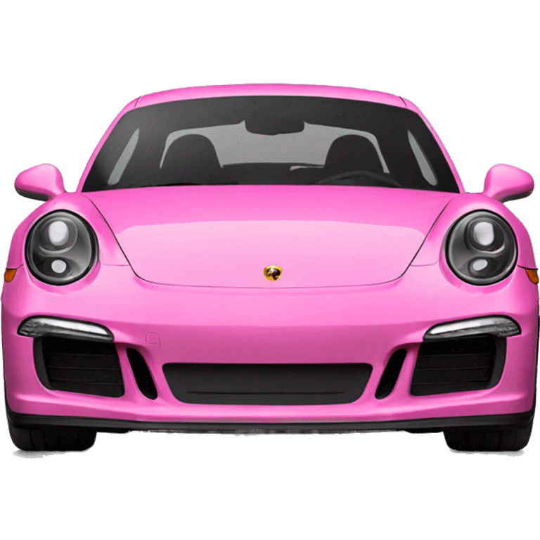 pink porche 911 gts emoji