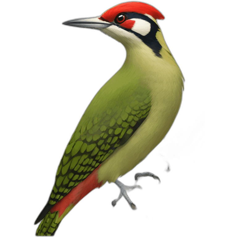 European Green Woodpecker emoji