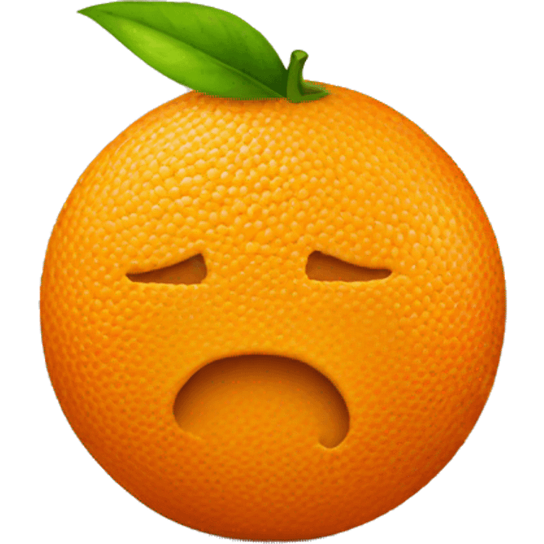 orange emoji