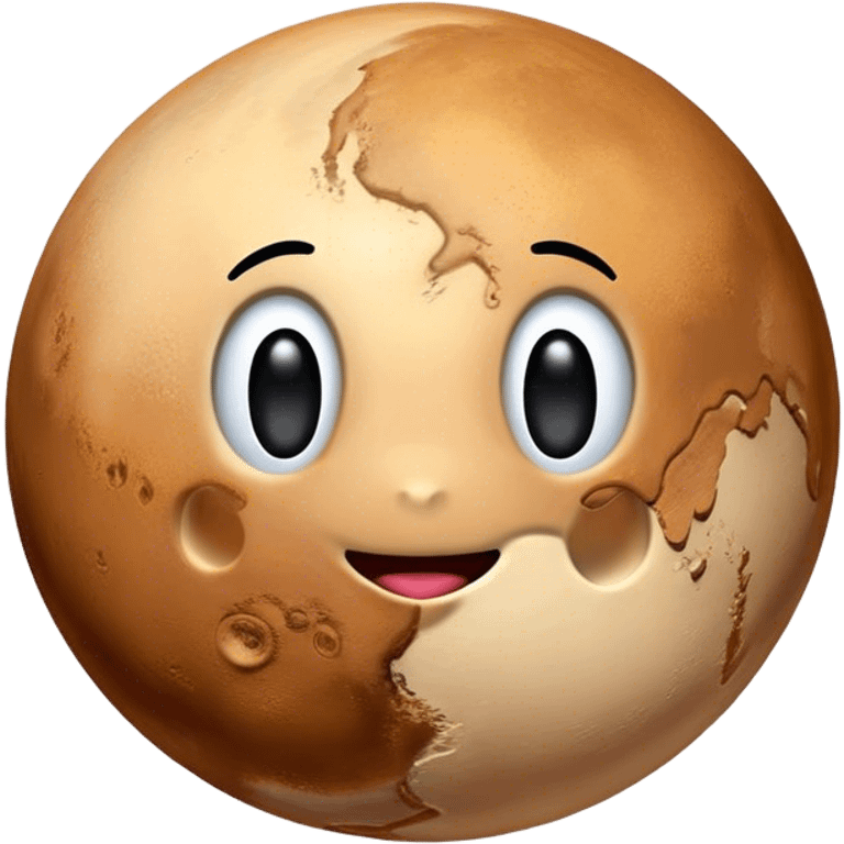 Planet Pluto emoji