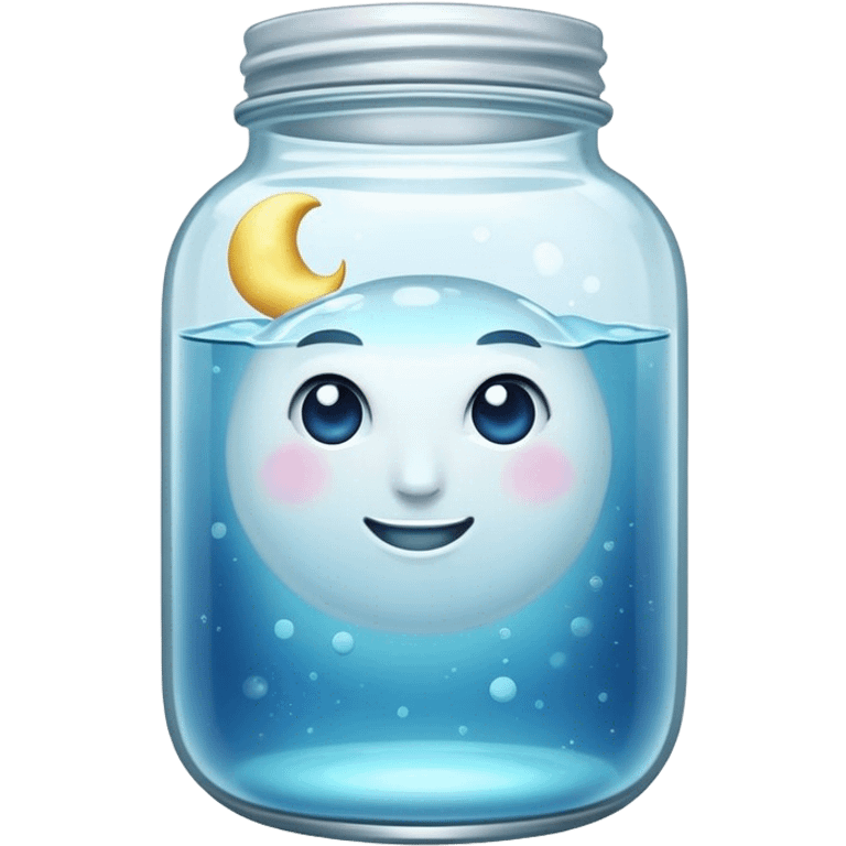 Moon water emoji