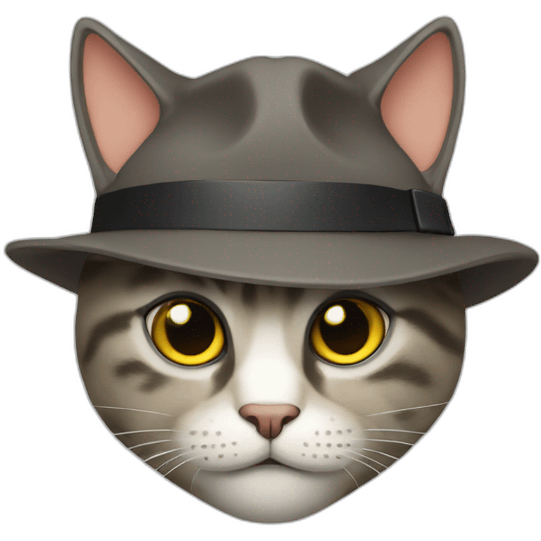 detective cat emoji