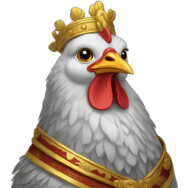 emperor hen emoji