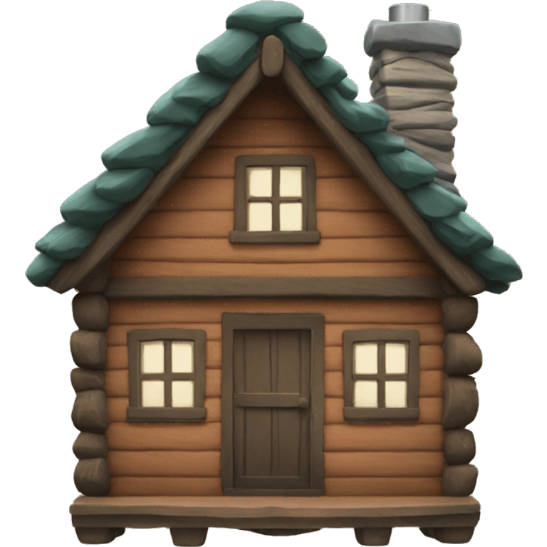 cute cabin  emoji