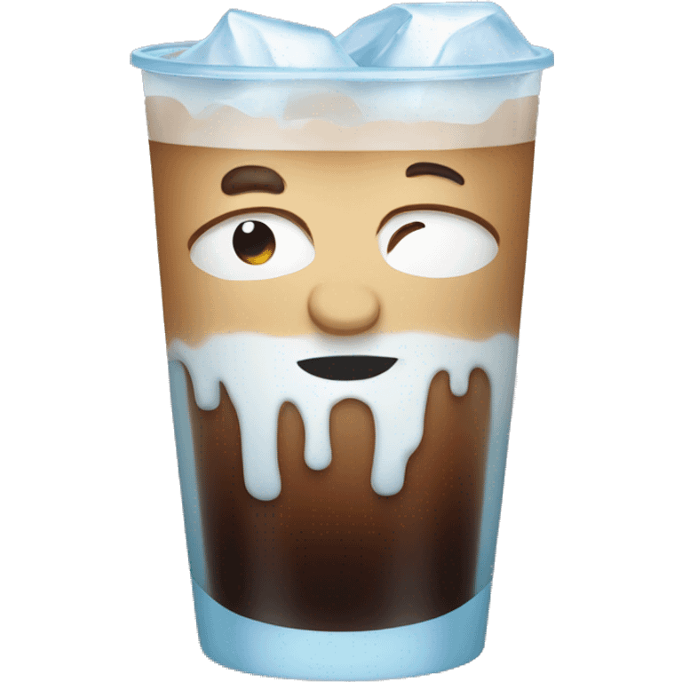 Iced americano  emoji